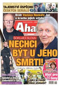 Obálka Aha! - 16.8.2025