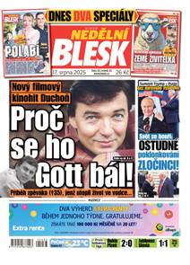 Obálka NEDĚLNÍ BLESK - 33/2025