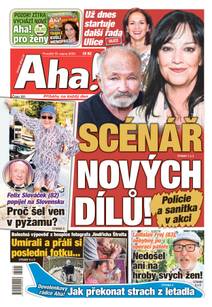 Obálka Aha! - 18.8.2025