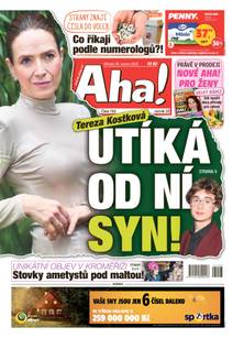 Obálka Aha! - 20.8.2025