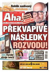 Obálka Aha! - 22.8.2025