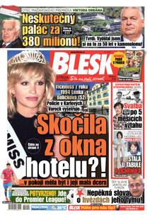 Obálka BLESK - 27.8.2025