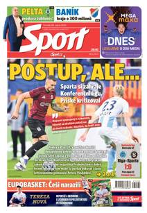 Obálka Sport - 28.8.2025