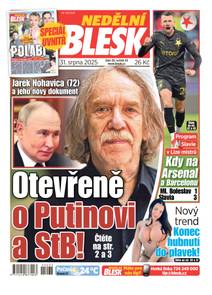 Obálka NEDĚLNÍ BLESK - 35/2025