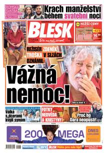 Obálka BLESK - 4.9.2025