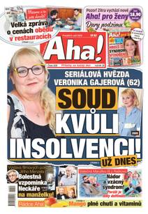 Obálka Aha! - 8.9.2025