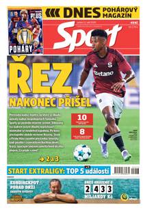 Obálka Sport - 12.9.2025
