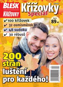 Obálka BLESK KŘÍŽOVKY speciál - 4/2025