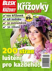 Obálka BLESK KŘÍŽOVKY speciál - 2/2025