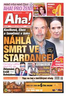 Obálka Aha! - 8.10.2025