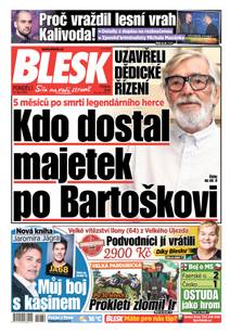 Obálka BLESK - 13.10.2025