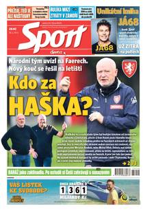 Obálka Sport - 14.10.2025