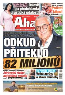 Obálka Aha! - 21.10.2025