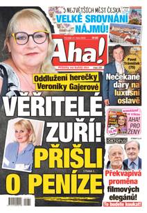 Obálka Aha! - 27.10.2025