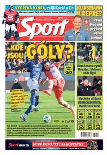 Obálka Sport - 27.10.2025