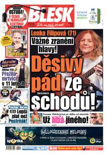 Obálka BLESK - 31.10.2025