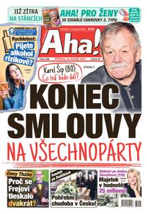 Obálka Aha! - 3.11.2025