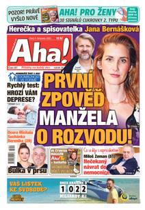 Obálka Aha! - 4.11.2025