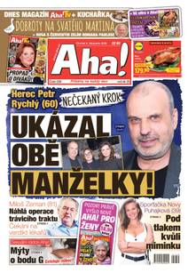 Obálka Aha! - 6.11.2025