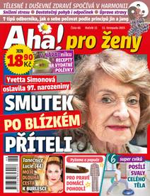 Obálka Aha! pro ženy - 46/2025