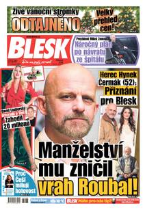 Obálka BLESK - 11.11.2025