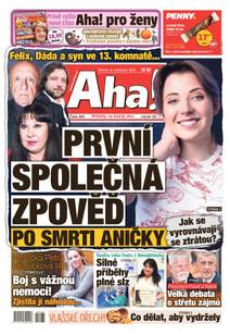 Obálka Aha! - 12.11.2025