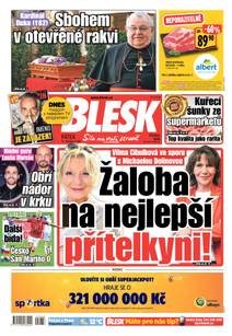 Obálka BLESK - 14.11.2025