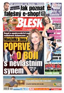 Obálka BLESK - 18.11.2025
