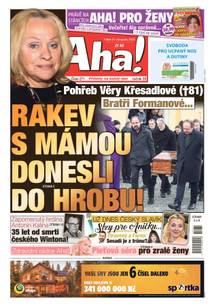 Obálka Aha! - 21.11.2025