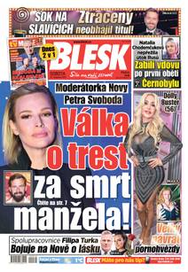 Obálka BLESK - 22.11.2025