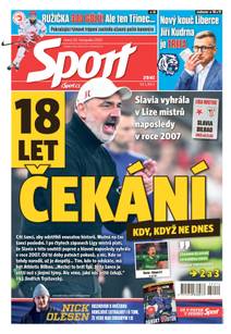 Obálka Sport - 25.11.2025
