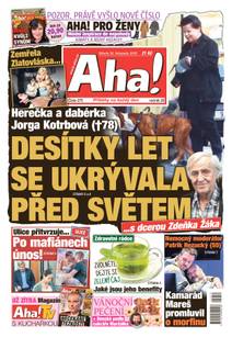 Obálka Aha! - 26.11.2025