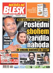 Obálka NEDĚLNÍ BLESK - 49/2025