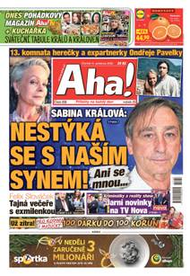 Obálka Aha! - 11.12.2025