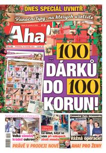 Obálka Aha! - 12.12.2025