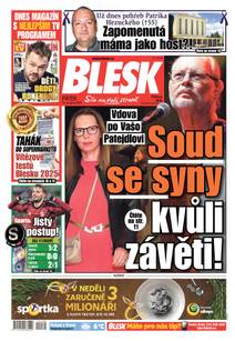 Obálka BLESK - 12.12.2025