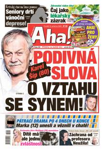 Obálka Aha! - 15.12.2025