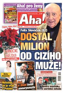 Obálka Aha! - 19.12.2025