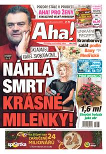 Obálka Aha! - 23.12.2025