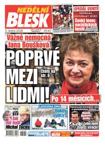 Obálka NEDĚLNÍ BLESK - 2/2026