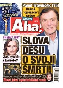 Obálka Nedělní Aha! - 3/2026