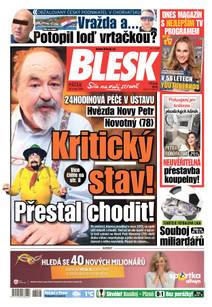 Obálka BLESK - 30.1.2026