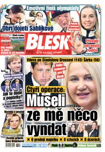 Obálka BLESK - 23.2.2026