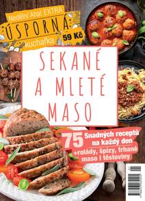 Obálka Nedělní Aha Úsporná kuchařka Sekané a mleté maso
