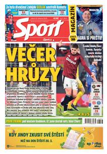 Obálka Sport - 20.3.2026