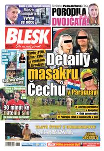 Obálka BLESK - 31.3.2026