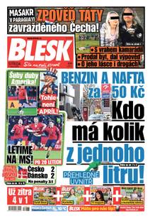 Obálka BLESK - 1.4.2026