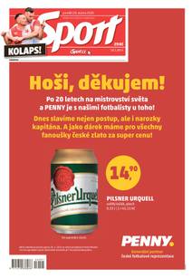 Obálka Sport - 20.4.2026