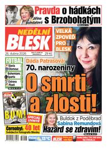Obálka NEDĚLNÍ BLESK - 17/2026