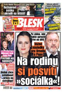 Obálka BLESK - 2.5.2026